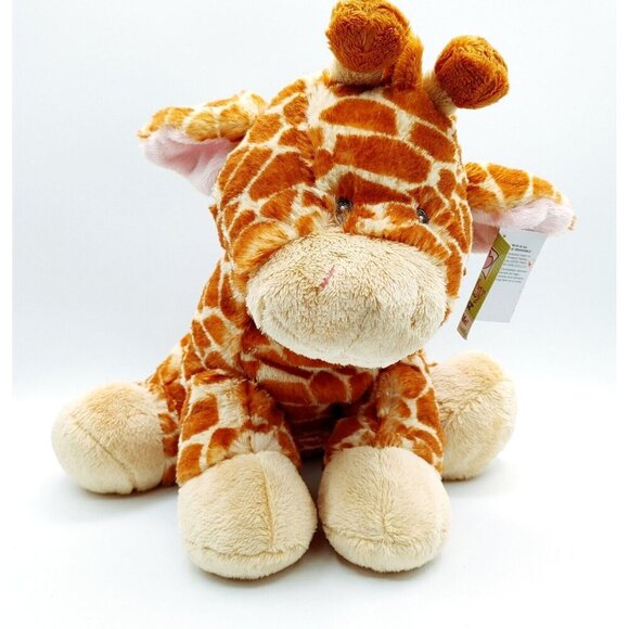 Baby Ganz Jamie Giraffe Stuffed Animal Plush Sewn Eyes Toy 12" Soft Hugs NEW - Picture 1 of 7